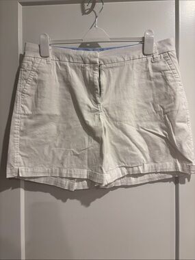 Crown & Ivy Women’s White Shorts 14
